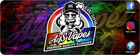 Tasty Saturday at E-Cig Inn. A4S Vapes is a fantastic juice maker. Proud to be local. Local is lekker!